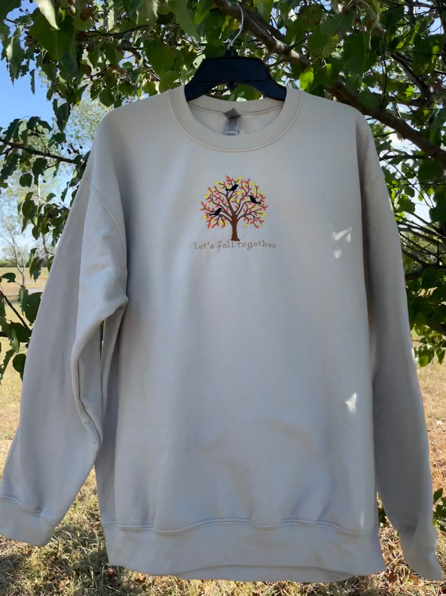 “Let’s Fall Together” Crew Neck