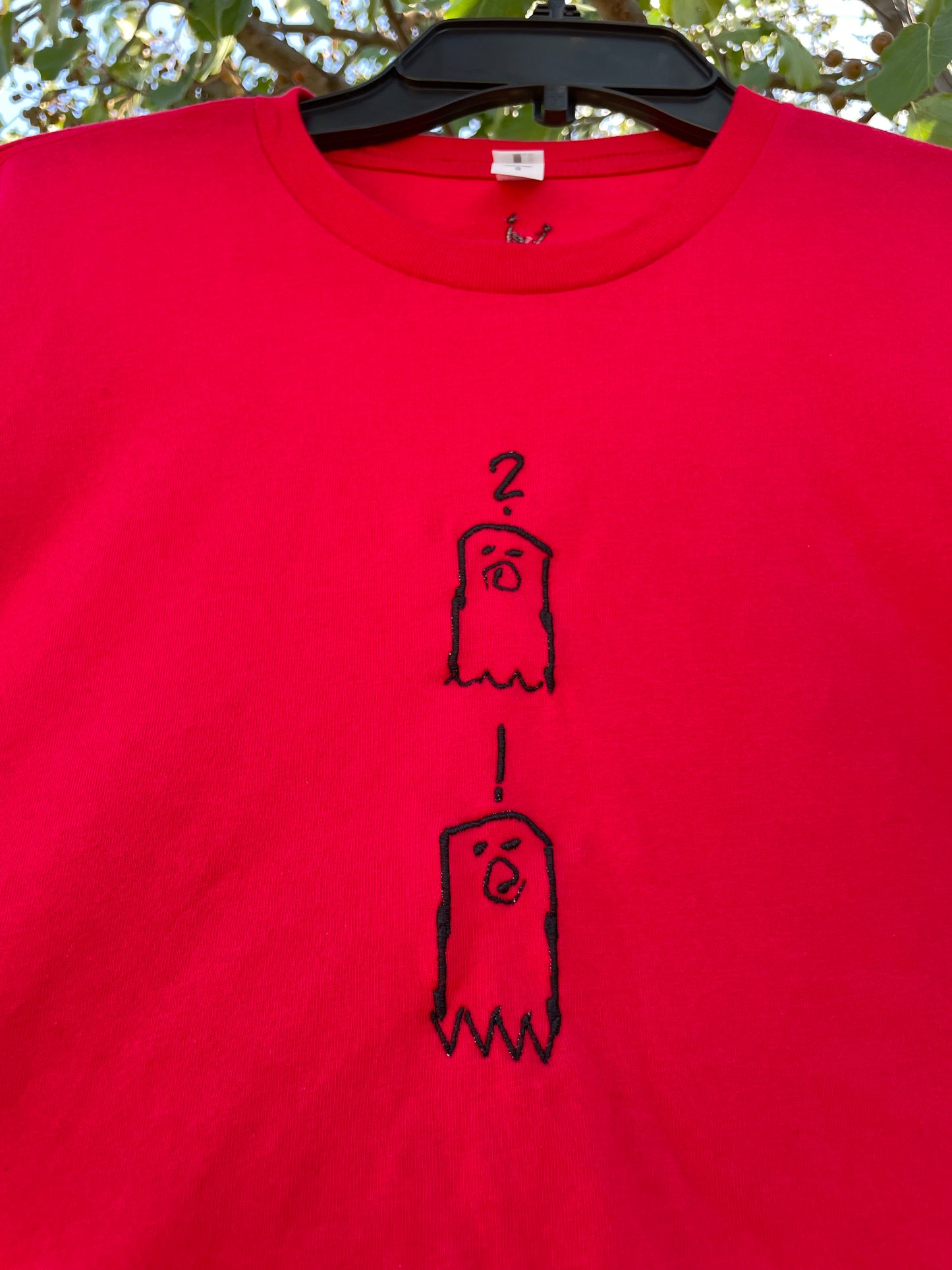 ‘2 Ghosts’ Crop Top