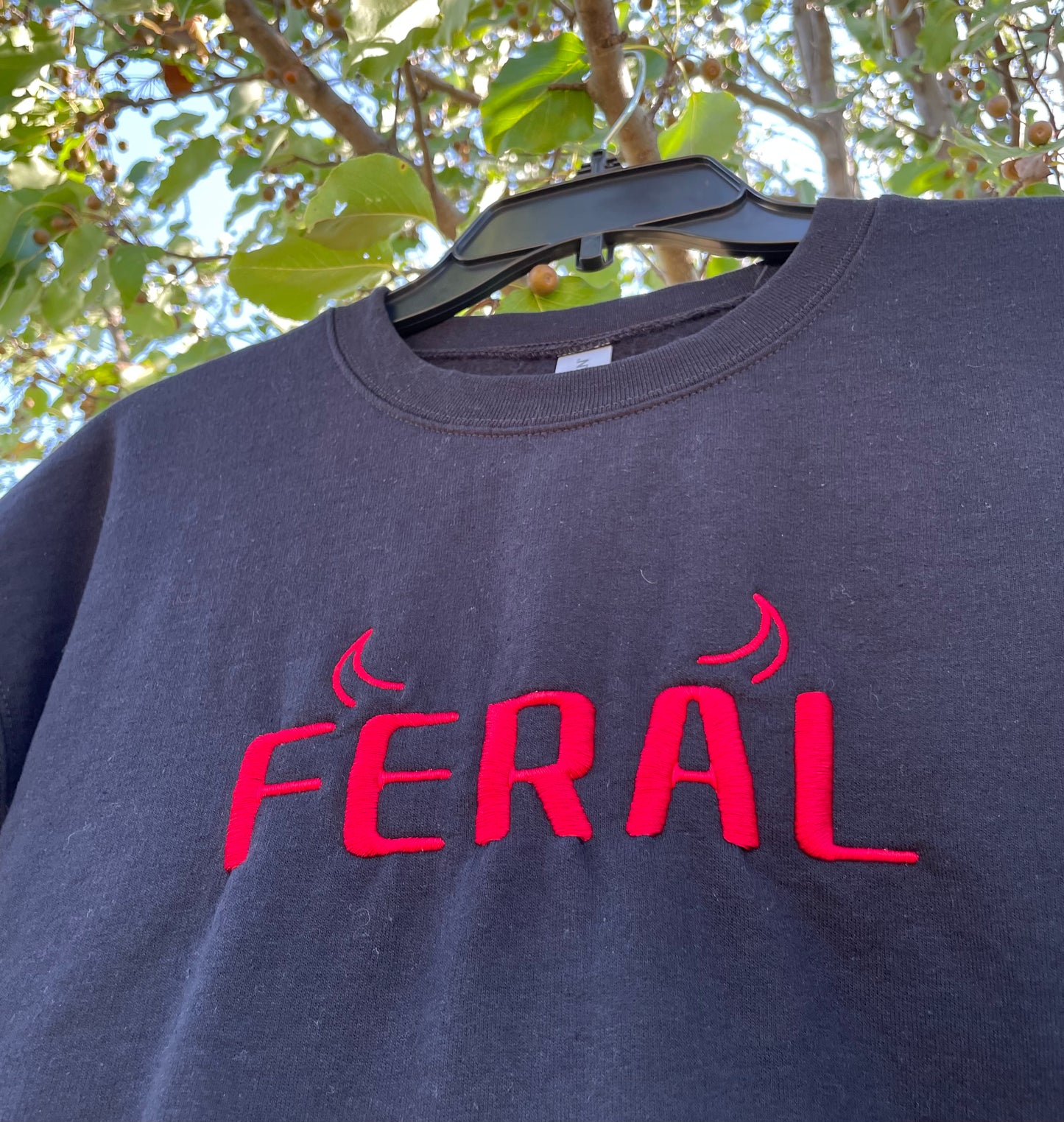 “FERAL” Crew Neck